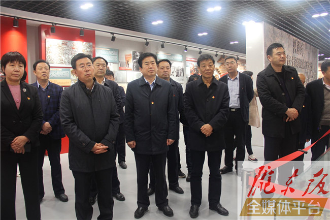 慶陽市人大常委會機關黨員干部赴環(huán)縣開展“追尋紅色足跡，踐行初心使命”主題黨日活動