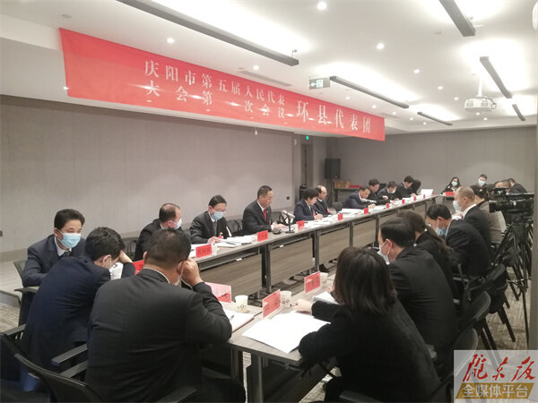 慶陽市人大代表分團(tuán)審議市人大常委會和市法檢兩院工作報(bào)告