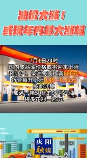 油價大漲！或現(xiàn)年內(nèi)最大漲幅