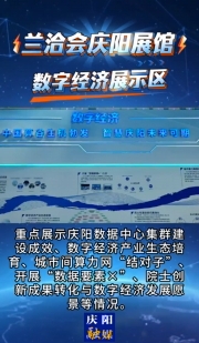 蘭洽會(huì)慶陽展館｜數(shù)字經(jīng)濟(jì)展示區(qū)