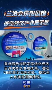 蘭洽會(huì)慶陽展館｜低空經(jīng)濟(jì)產(chǎn)業(yè)展示區(qū)
