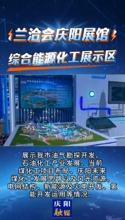 蘭洽會(huì)慶陽展館｜綜合能源化工展示區(qū)